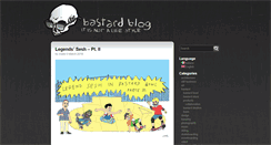 Desktop Screenshot of blog.bastard.it