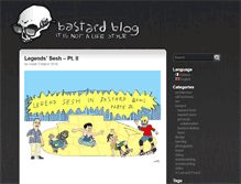 Tablet Screenshot of blog.bastard.it